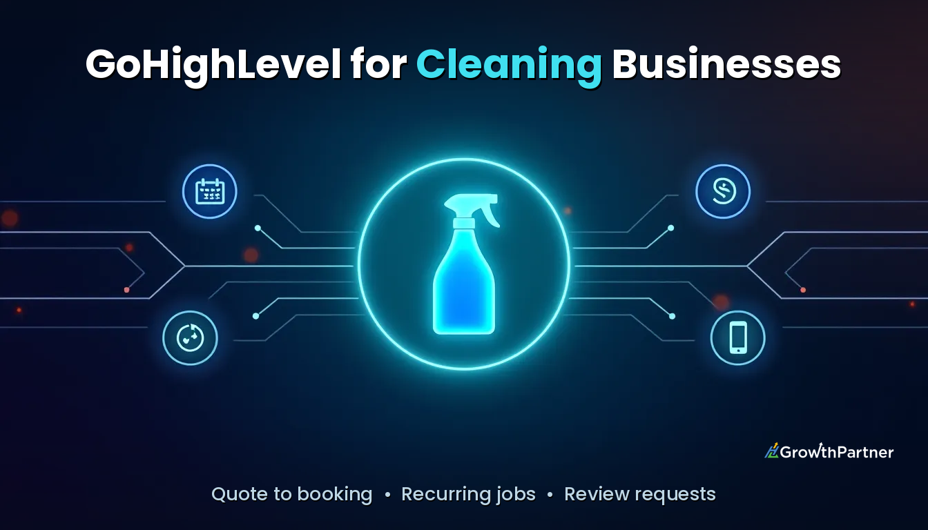 GoHighLevel for Cleaning Businesses: Setup (2026)