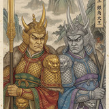 the Gold and Silver Horn Kings