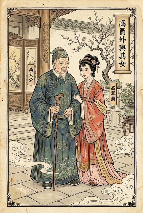 Squire Gao and his daughter.jpg