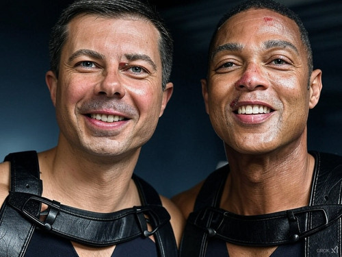 buttigieg don lemon faggot leather aids herpes.jpg