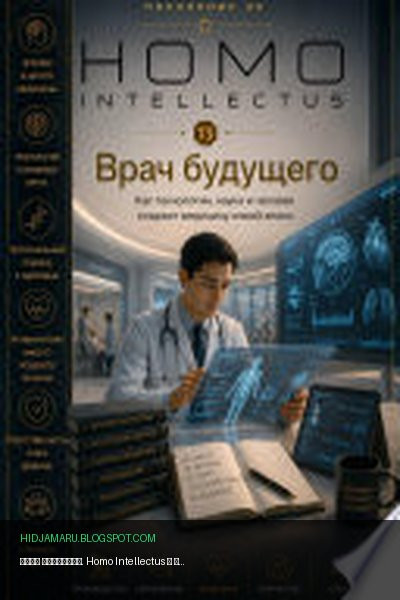Обложка книги «Врач будущего. Homo Intellectus» - Бобомурод Курбанов