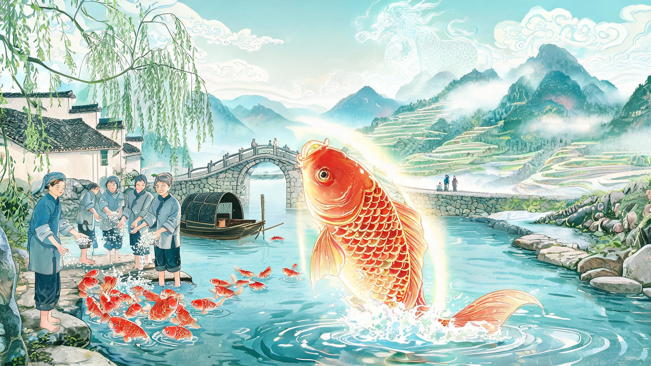 福建周宁鲤鱼溪