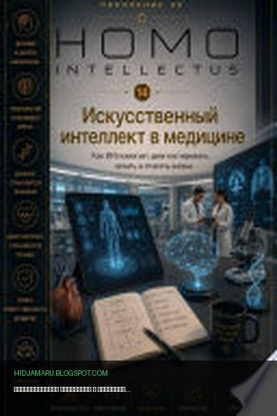 Обложка книги «Искусственный интеллект в медицине. Homo Intellectus» - Бобомурод Курбанов