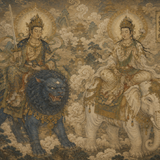 Manjusri and Samantabhadra