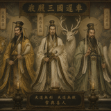 The three Daoist immortals of Cart Slow