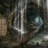 The Water Curtain Cave