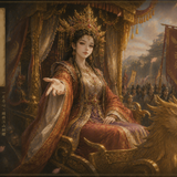 The Queen of West Liang