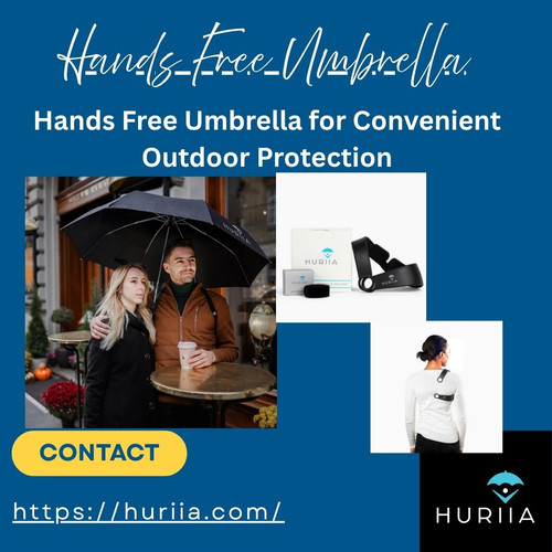Hands Free Umbrella for Convenient Outdoor Protection.jpg