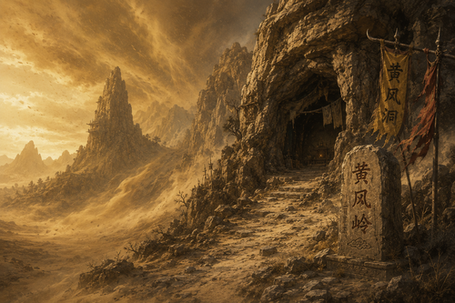 Yellow Wind Ridge and its cave.png