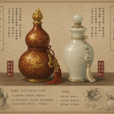 The gourd and the jade vase