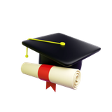 —Pngtree—graduation 3d icon 8630840