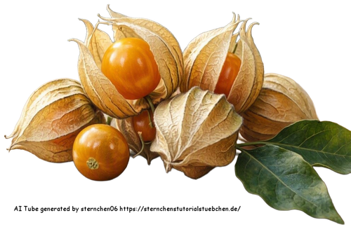 airbrush style verschiedener runde physalis4