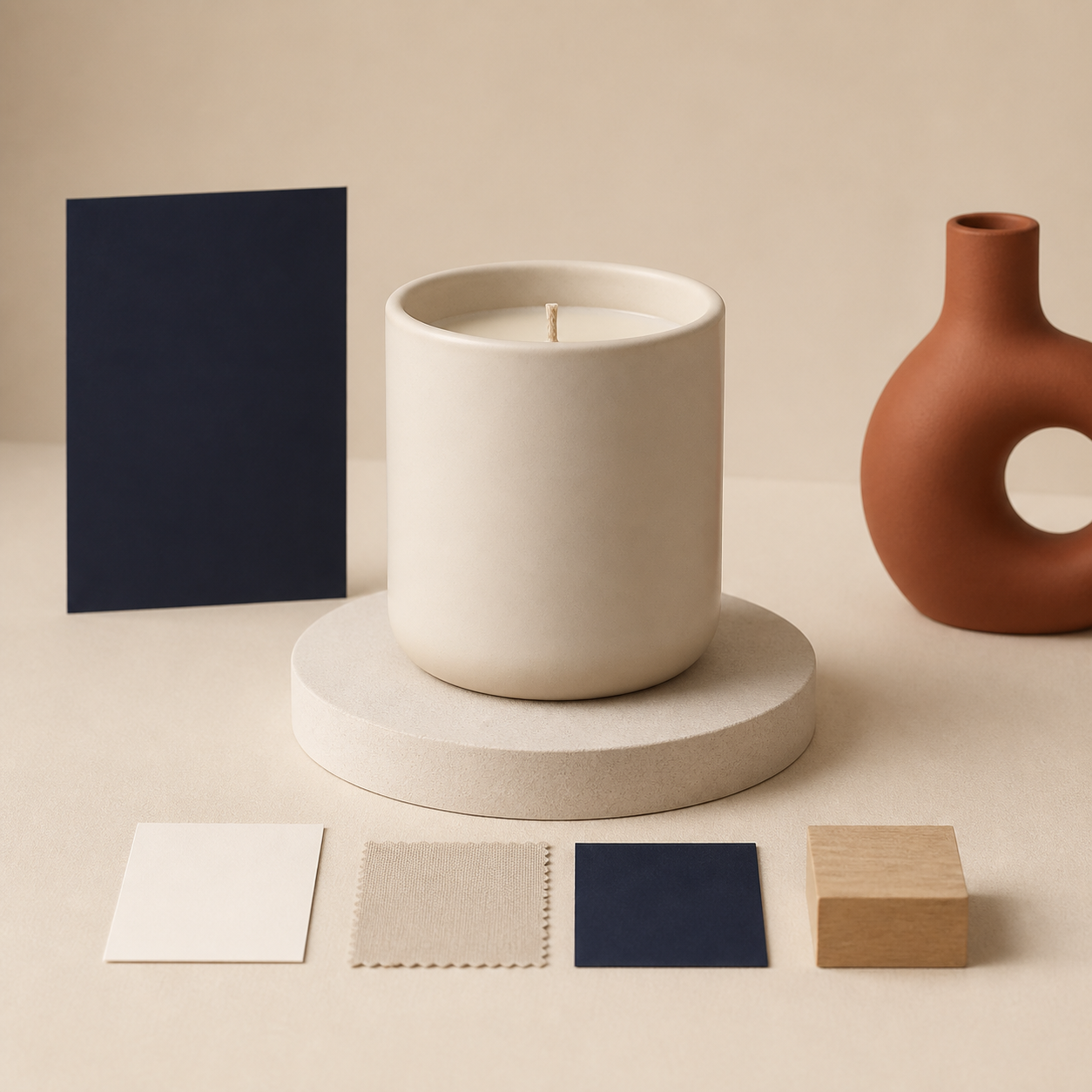 A product photo prepared for a clean lifestyle scene