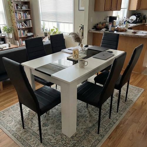 Spacious Dining Table and 6 Chairs for Entertaining.png