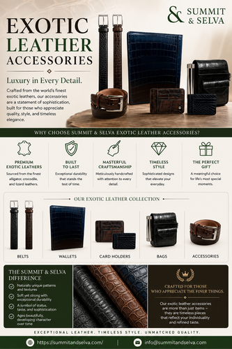 Exotic Leather Accessories for Timeless Style by Summit and Selva.png