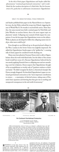 Oppenheimer–Snyder model proving Black Holes exist (1939).jpg
