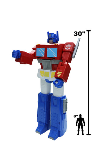 SHUSHU PAPA 30” TRANSFORMERS OPTIMUS PRIME BIG ACTION FIGURE 12