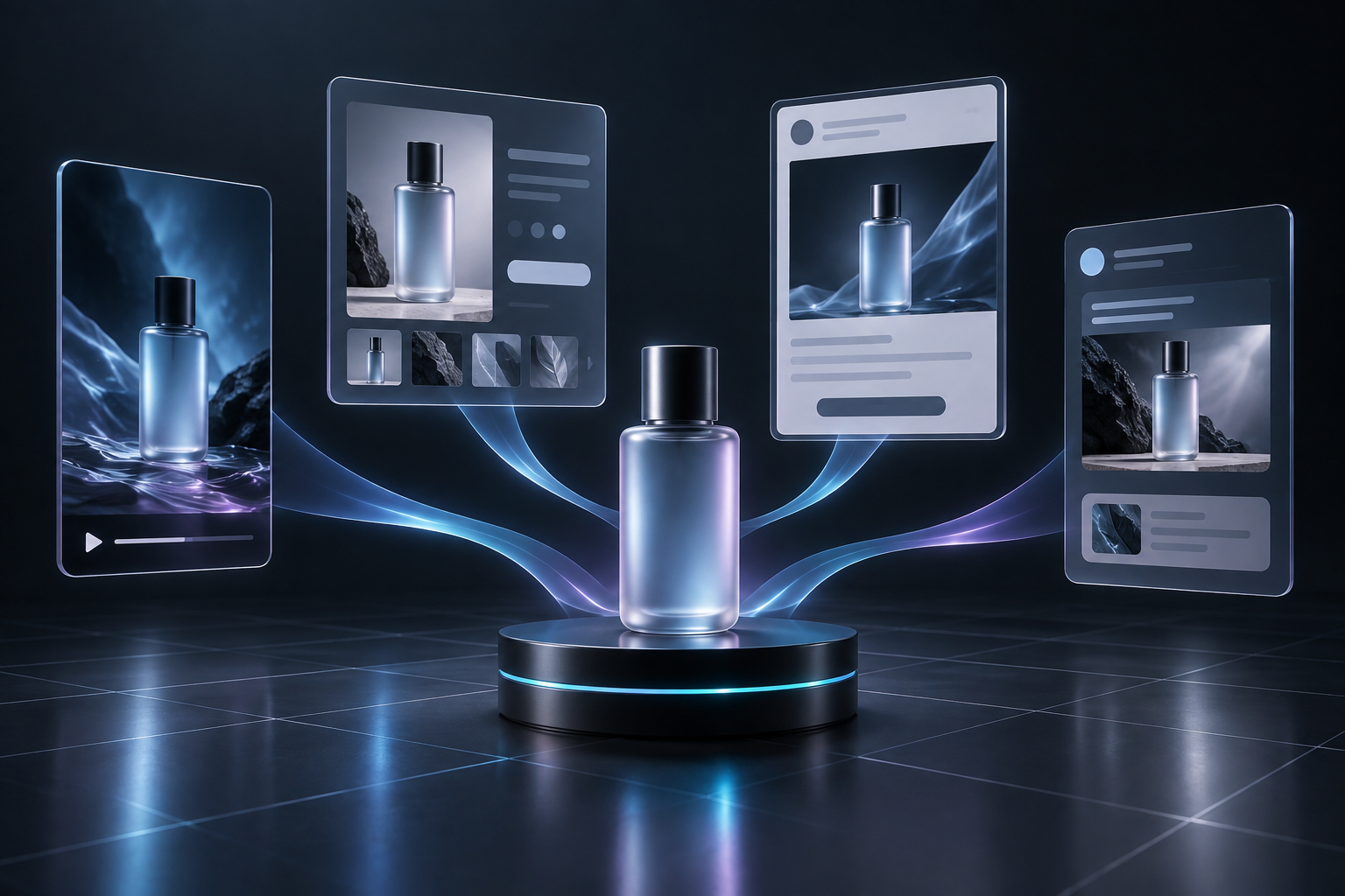 One product video system distributed across multiple customer touchpoints