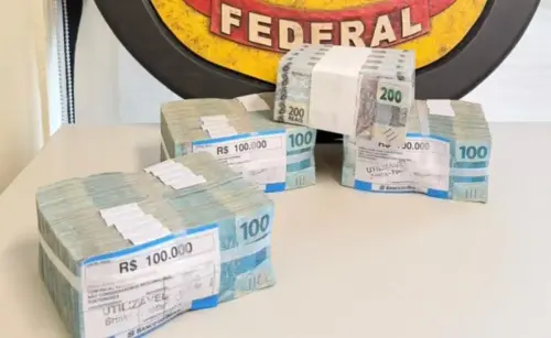 R$ 500 mil separados em banco para candidato é apreendido pela PF por suspeita de crime eleitoral