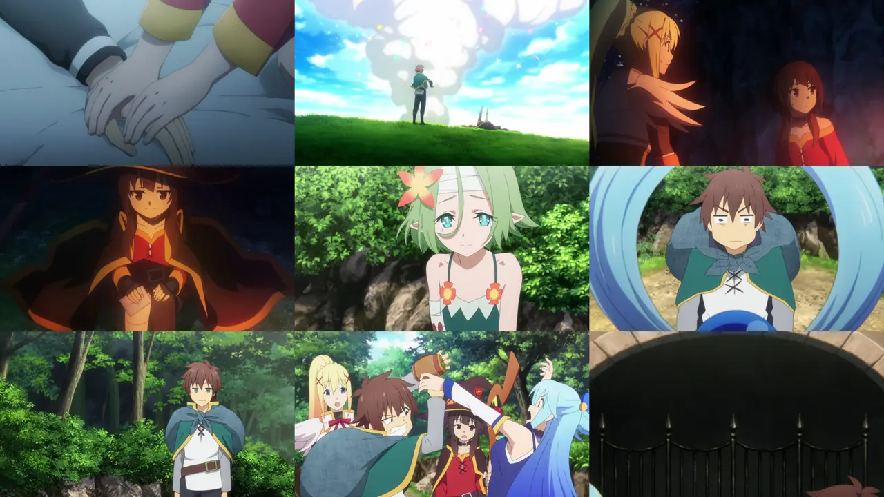 KonoSuba: God’s Blessing on This Wonderful World! Season 3 Hindi, Tamil, Telugu, English, Japanese (Multi Audio) BluRay Episodes Download Hindi Dubbed Anime Series Screenshots 720p 1080p - AnimeDubHindi