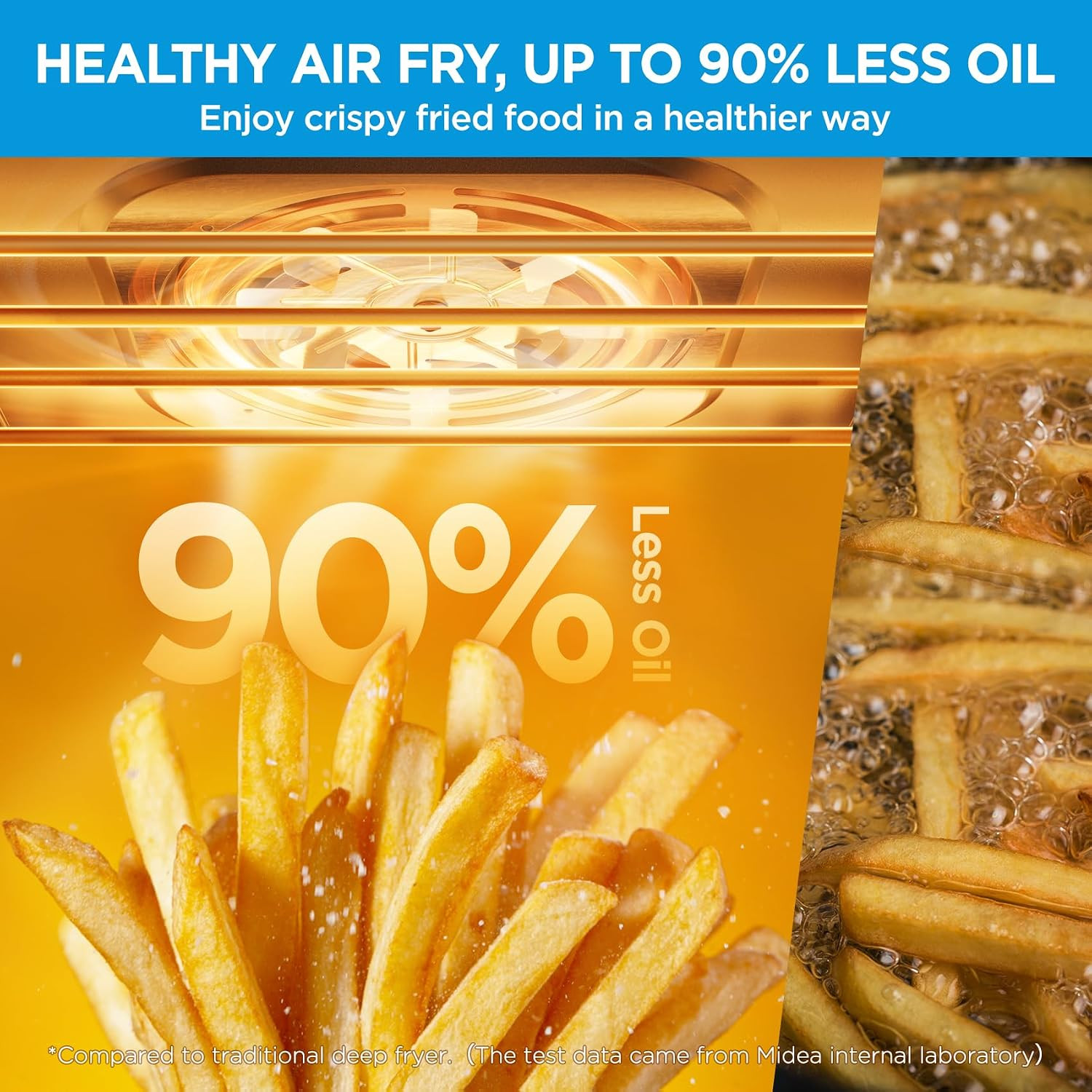 زيت أقل بـ 90%