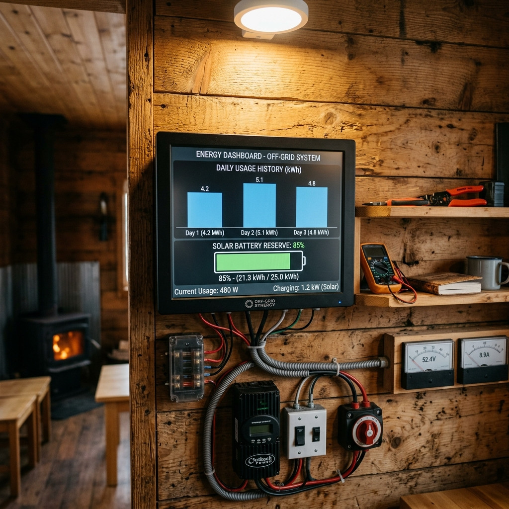 RV Solar Sizing for 3 Days Without Hookups