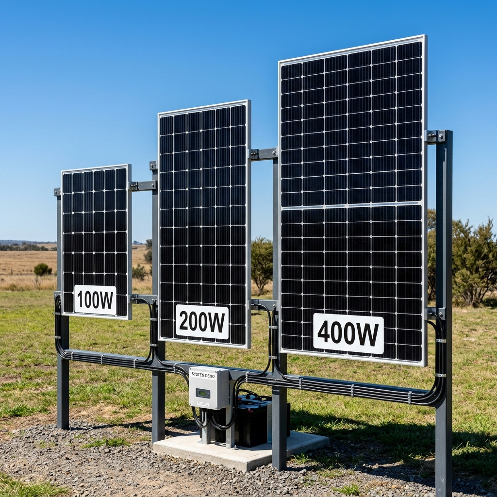 100W vs 200W vs 400W RV Solar: What Should You Buy?