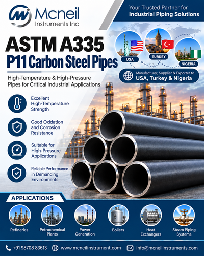 ASTM A335 P11 Pipes Manufacturer & Supplier in USA, Turkey & Nigeria.png