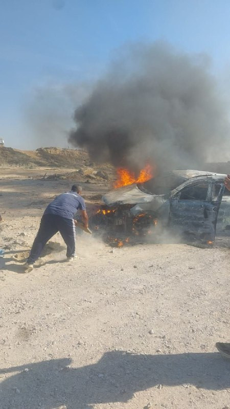 15 مصابًا في قصف مركبة مدنية قرب الميناء الجديد بحي الشيخ عجلين جنوب غربي مدينة غزة....