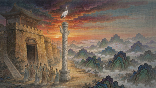 辽宁辽阳古城与千山仙人台