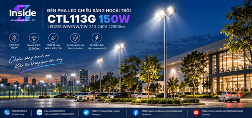 Den Pha Led Chieu Sang Ngoai Troi CTL113G 150W LED225 WW NW CW 220 240V 22500lm (1).png