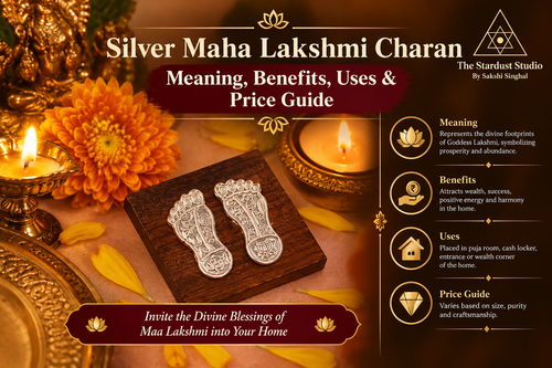 Shop Silver Maha Lakshmi Charan Online at Best Price | The Stardust Studio.png