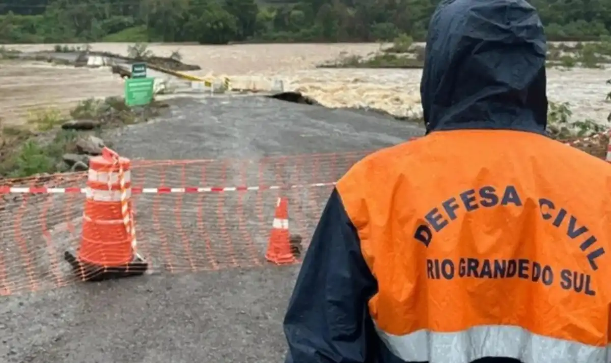 Defesa Civil do Rio Grande do Sul alerta para risco de colapso em barragem na Serra