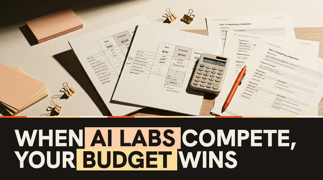 OpenAI and Anthropic Cut Prices on the Same Day. Your AI Budget Just Changed.