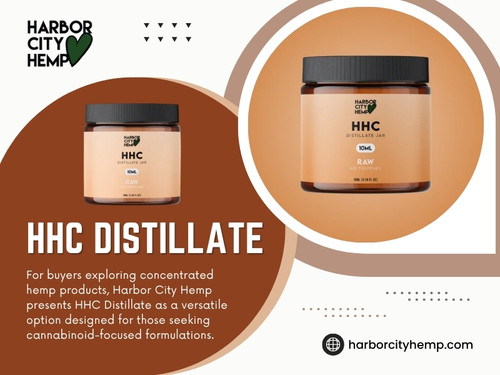 Over time, though, prolonged exposure to light can affect sensitive compounds and the overall condition of a concentrated product. For Bulk hhc distillate, this becomes even more relevant because a larger quantity may remain in storage for longer before it is used. A dark cabinet, drawer, or other shaded location is a much more sensible place than a sunny countertop.

Official Website - https://harborcityhemp.com/product/hhc-distillate/

Contact Us -
Address: 186 Specialty Pt, Sanford, FL 32771, USA
Phone: +1-619-639-4386

Read Our blogs -
https://sites.google.com/view/harborcityhemp/delta-8-tincture
https://app.smore.com/n/gb6vu-1500mg-thc-tincture
https://penzu.com/p/2fb7d9cde737c208

More Links -
https://linkfly.to/harborcityhemp
https://www.behance.net/harborcityhemp
https://www.magcloud.com/user/harborcityhemp