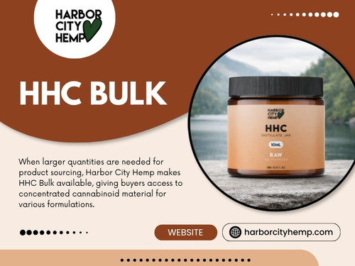A concentrated product can be sticky, so even a small amount of debris can become annoying to deal with later. For anyone keeping Hhc bulk quantities on hand, checking the closure on every container is an especially sensible habit.

Official Website - https://harborcityhemp.com/product/hhc-distillate/

Contact Us -
Address: 186 Specialty Pt, Sanford, FL 32771, USA
Phone: +1-619-639-4386

Read Our Blogs -
https://harborcityhemp.medium.com/delta-8-thc-distillate-4373ff390b6d
https://harborcityhemp.mystrikingly.com/blog/hhc-liquid
https://harborcityhemp.jimdofree.com/2026/09/22/cbd-hard-candy/

More Links -
https://c8ke.me/harborcity_hemp
https://www.goodreads.com/harborcityhemp
https://www.ted.com/profiles/50597898