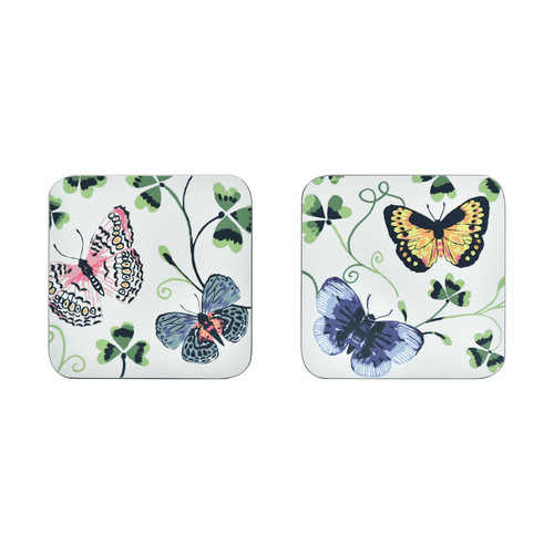 Ulster Weavers Butterfly Grove Coasters 4 Pack Blue sn1.jpg