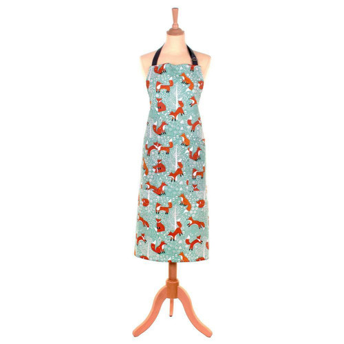 Ulster Weavers Foraging Fox Apron Cotton Blue sn1.jpg