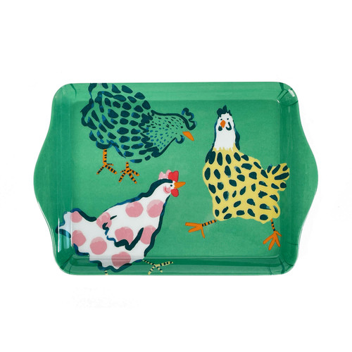 Ulster Weavers Chick Chicken Tray Scatter Yellow sn1.jpg