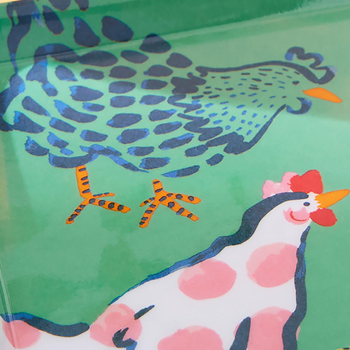 Ulster Weavers Chick Chicken Tray Scatter Yellow sn4.jpg