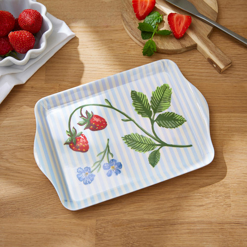 Ulster Weavers Strawberry Patch Tray Scatter Green sn2.jpg
