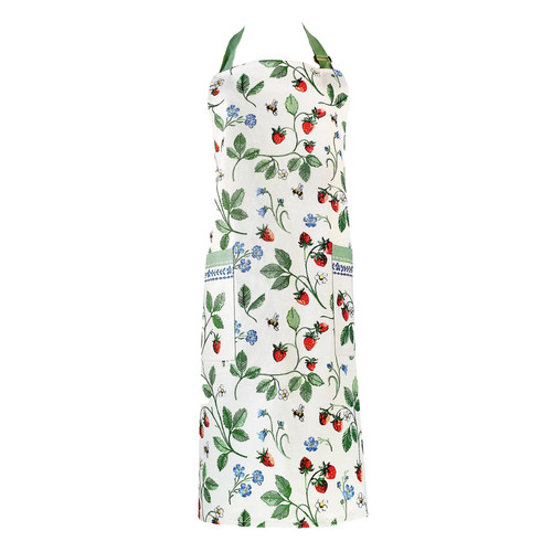 Ulster Weavers Strawberry Patch Apron Cotton Green sn0.jpg