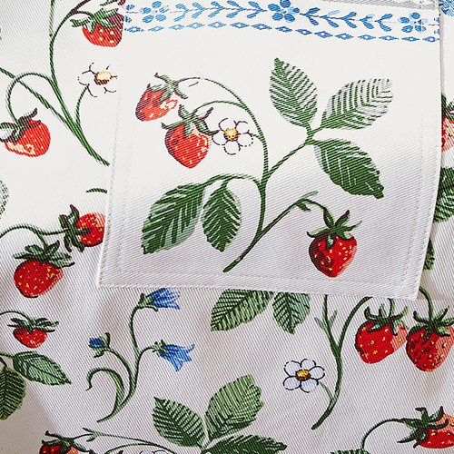 Ulster Weavers Strawberry Patch Apron Cotton Green sn4.jpg
