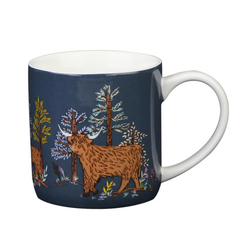 Ulster Weavers Connie the Cow Mug New Bone China Navy sn1.jpg