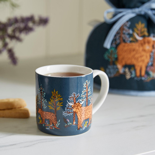 Ulster Weavers Connie the Cow Mug New Bone China Navy sn2.jpg