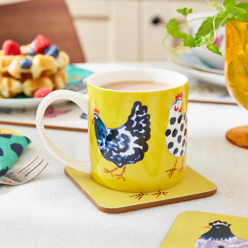 Ulster Weavers Chick Chicken Mug New Bone China Yellow sn2.jpg