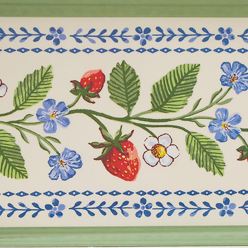 Ulster Weavers Strawberry Patch Tray Small Green sn4.jpg