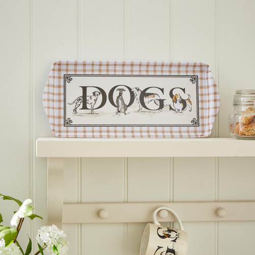Ulster Weavers Country Dogs Tray Small Brown sn2.jpg