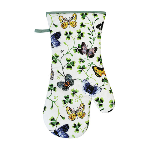 Ulster Weavers Butterfly Grove Gauntlet Oven Glove Blue sn1.jpg