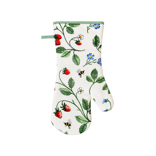 Ulster Weavers Strawberry Patch Gauntlet Oven Glove Green sn1.jpg